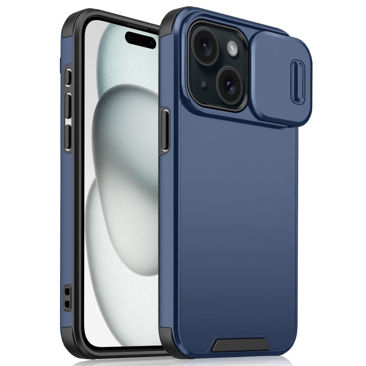 Sliding Camshield TPU + PC Phone Case, For iPhone 15 Pro Max, For iPhone 15 Pro, For iPhone 15 Plus / 14 Plus, For iPhone 15
