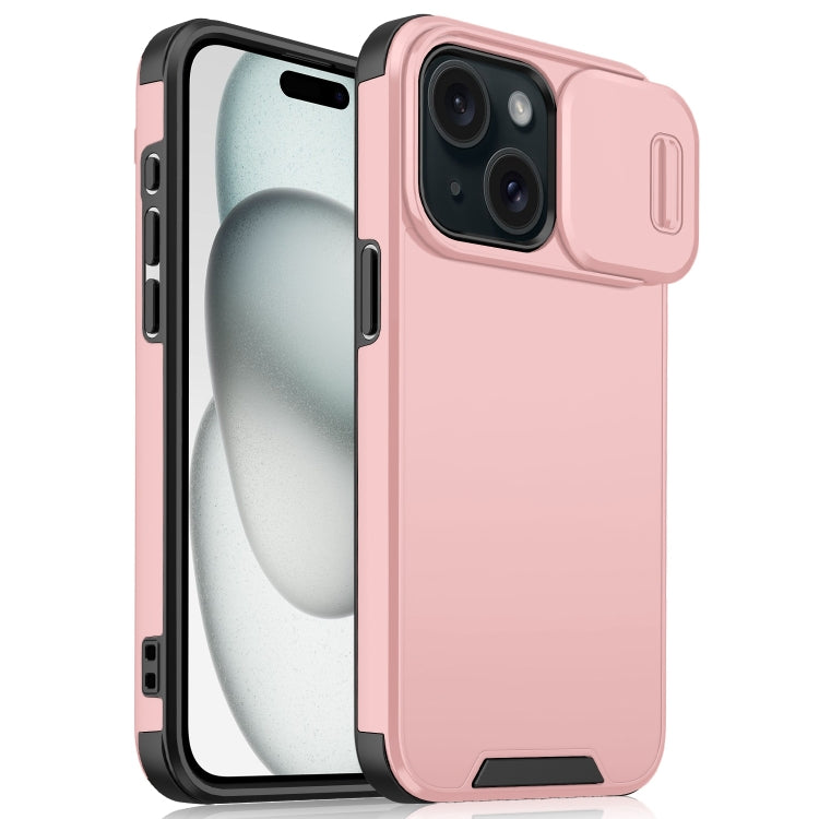 Sliding Camshield TPU + PC Phone Case, For iPhone 15 Pro Max, For iPhone 15 Pro, For iPhone 15 Plus / 14 Plus, For iPhone 15