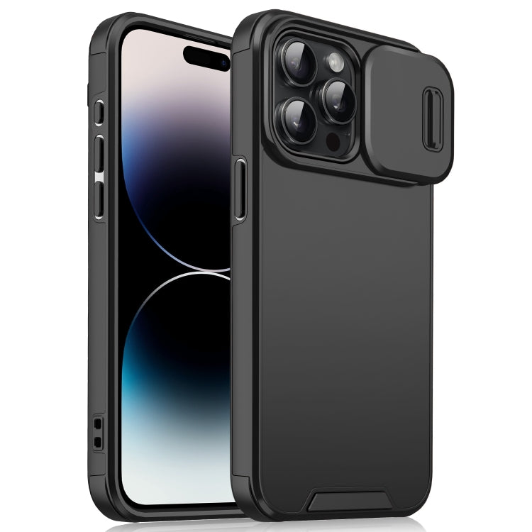 Sliding Camshield TPU + PC Phone Case, For iPhone 14 / 13, For iPhone 14 Pro, For iPhone 14 Pro Max, For iPhone 13 Pro Max