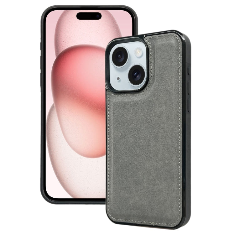 Cowhide Texture Back Cover Phone Case, For iPhone 15, For iPhone 14 Plus, For iPhone 14, For iPhone 14 Pro