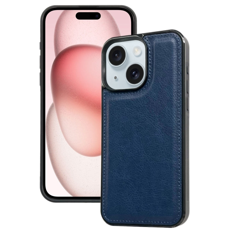 Cowhide Texture Back Cover Phone Case, For iPhone 15, For iPhone 14 Plus, For iPhone 14, For iPhone 14 Pro