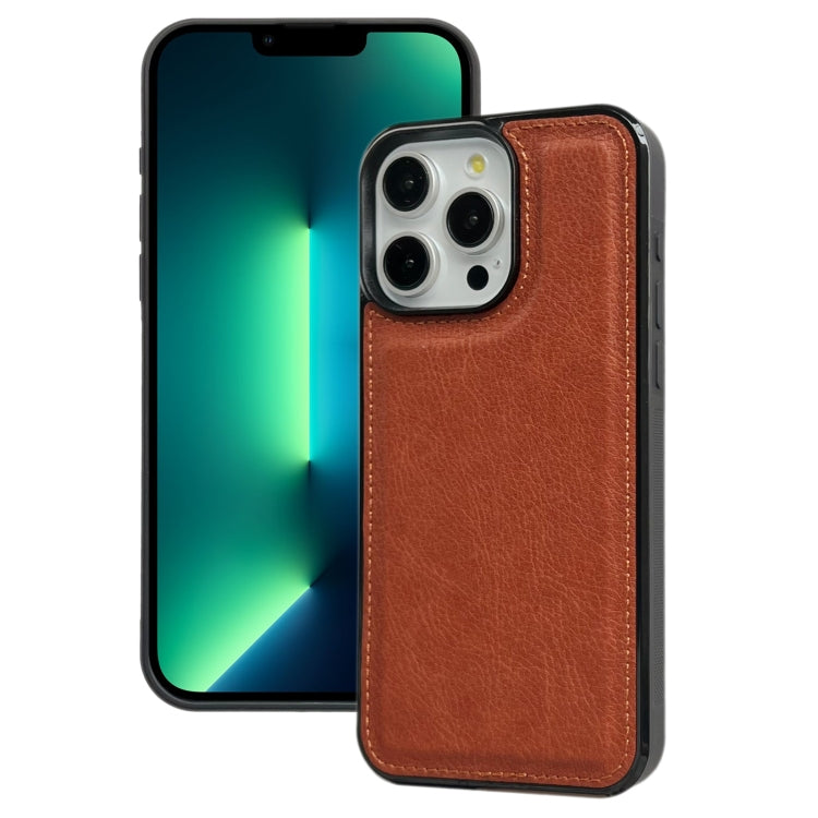 Cowhide Texture Back Cover Phone Case, For iPhone 14 Pro Max, For iPhone 13 Pro Max, For iPhone 13 Pro, For iPhone 13