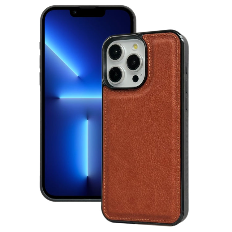 Cowhide Texture Back Cover Phone Case, For iPhone 14 Pro Max, For iPhone 13 Pro Max, For iPhone 13 Pro, For iPhone 13
