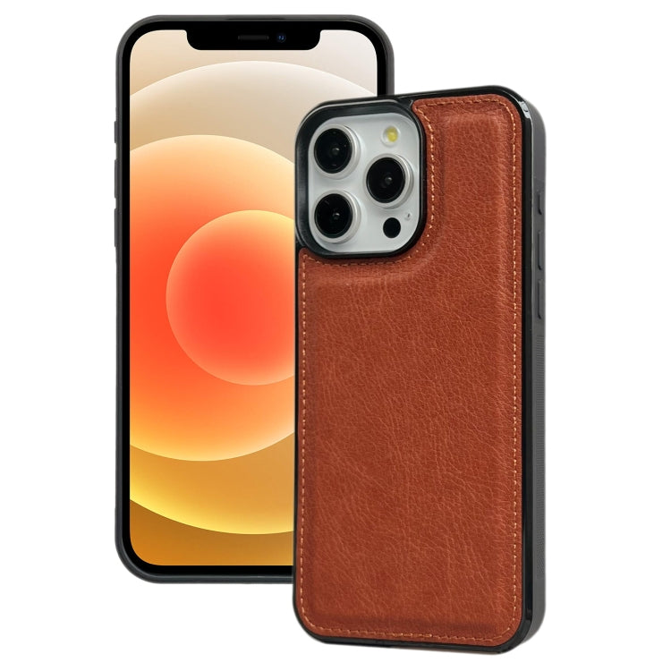 Cowhide Texture Back Cover Phone Case, For iPhone 12 / 12 Pro, For iPhone 12 Pro Max