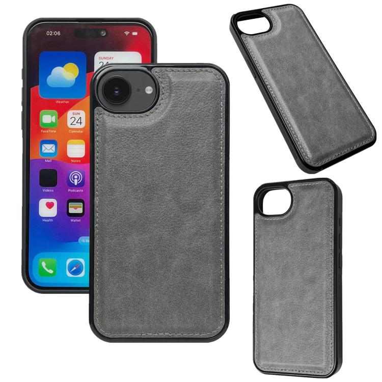 Cowhide Texture Back Cover Phone Case, For iPhone 16e, For iPhone 16 Pro Max, For iPhone 16 Pro, For iPhone 16 Plus