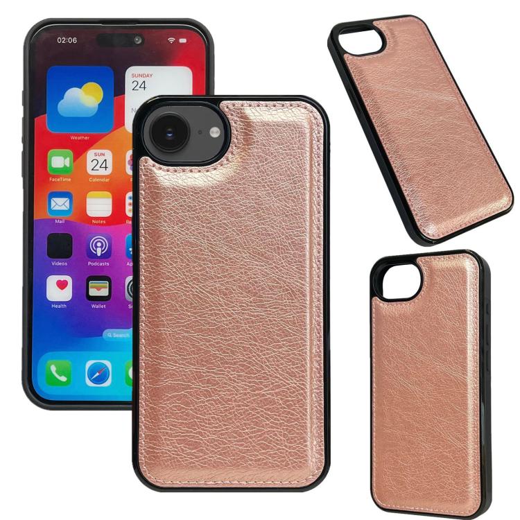 Cowhide Texture Back Cover Phone Case, For iPhone 16e, For iPhone 16 Pro Max, For iPhone 16 Pro, For iPhone 16 Plus