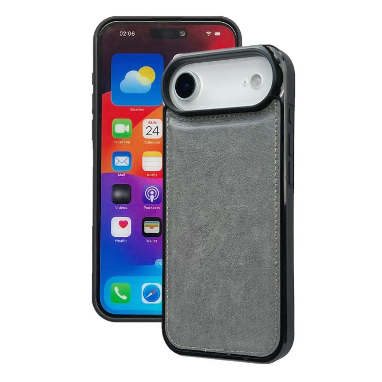 Cowhide Texture Back Cover Phone Case, For iPhone Air, For iPhone 16 Pro Max, For iPhone 16 Pro, For iPhone 16 Plus