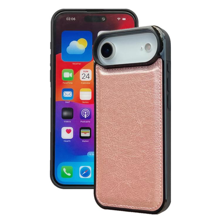 Cowhide Texture Back Cover Phone Case, For iPhone Air, For iPhone 16 Pro Max, For iPhone 16 Pro, For iPhone 16 Plus