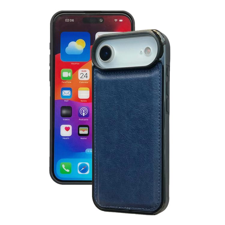 Cowhide Texture Back Cover Phone Case, For iPhone Air, For iPhone 16 Pro Max, For iPhone 16 Pro, For iPhone 16 Plus