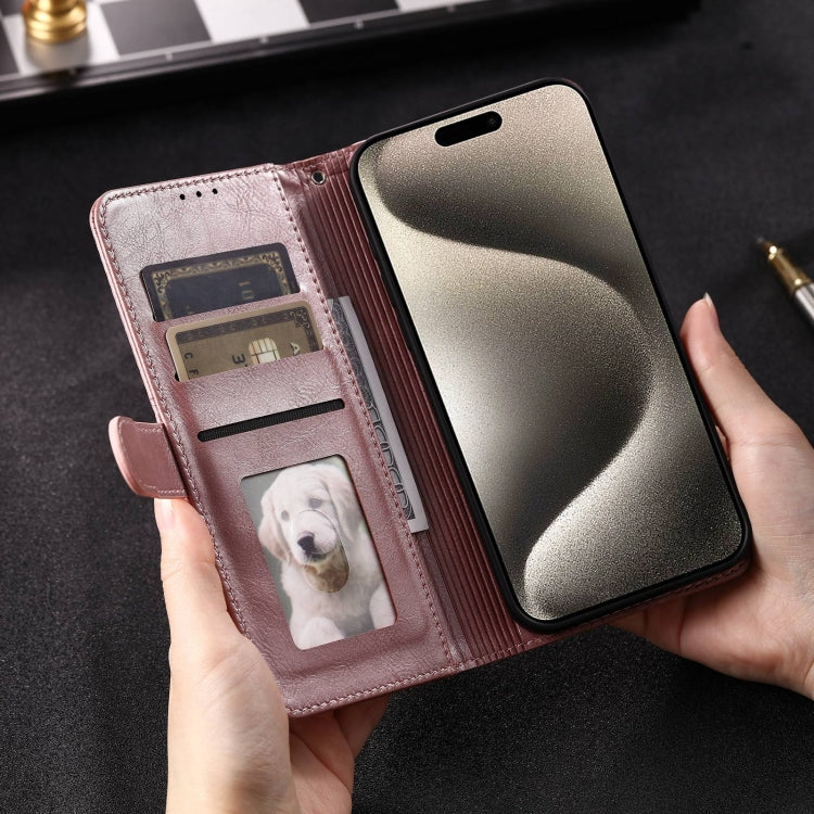 Simple 6-Card Wallet Leather Phone Case, For iPhone 13 Pro Max, For iPhone 13 Pro, For iPhone 13