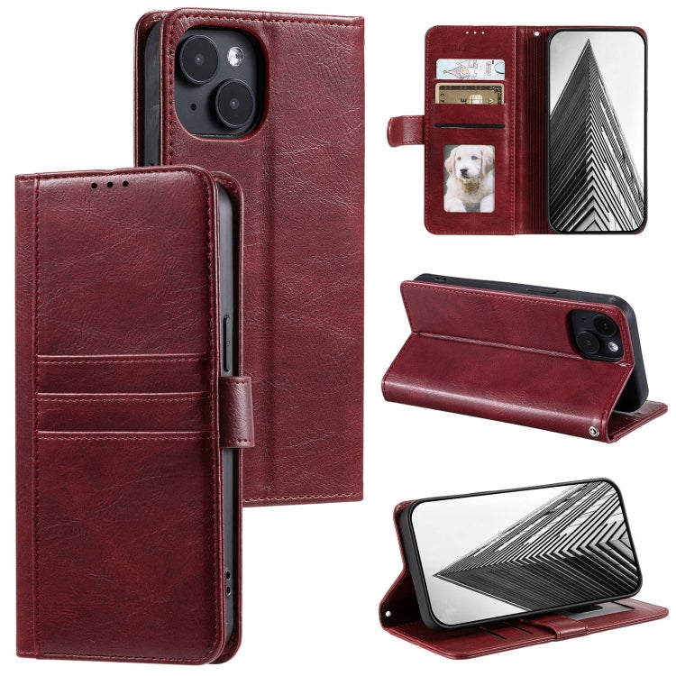 Simple 6-Card Wallet Leather Phone Case, For iPhone 13 Pro Max, For iPhone 13 Pro, For iPhone 13