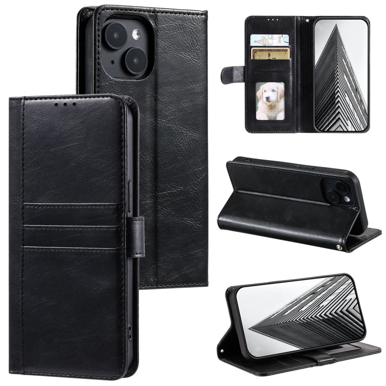 Simple 6-Card Wallet Leather Phone Case, For iPhone 13 Pro Max, For iPhone 13 Pro, For iPhone 13