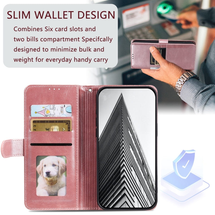 Simple 6-Card Wallet Leather Phone Case, For iPhone 11 Pro