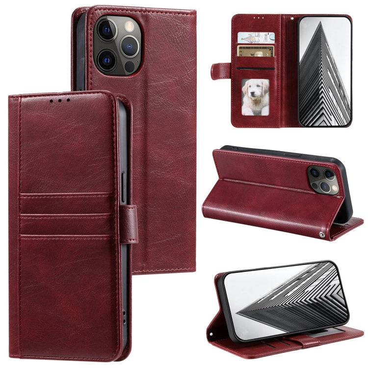 Simple 6-Card Wallet Leather Phone Case, For iPhone 11 Pro