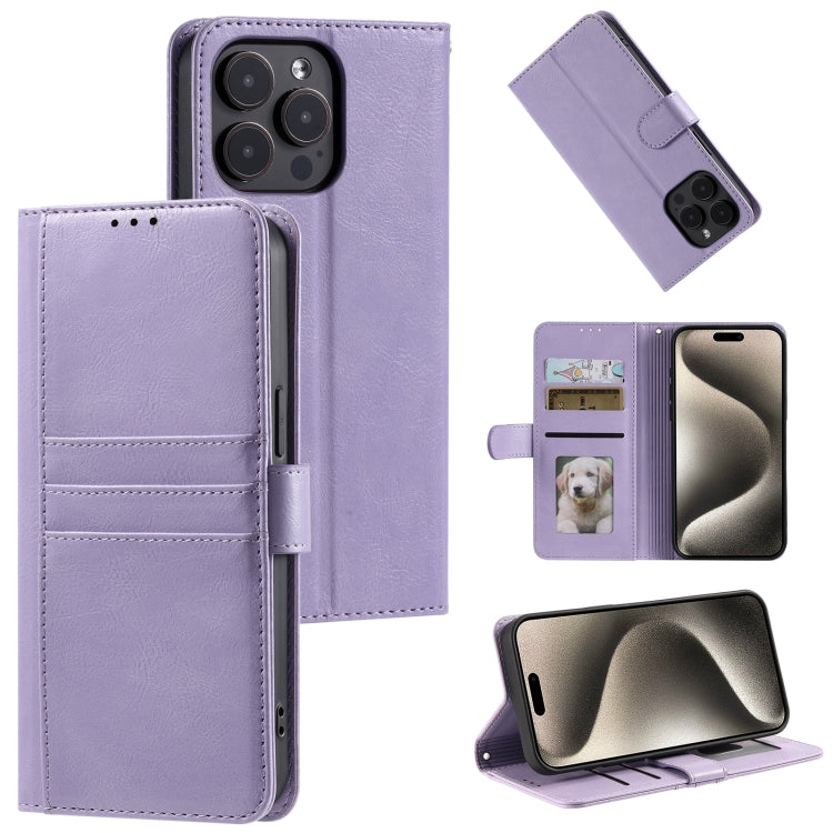 Simple 6-Card Wallet Leather Phone Case