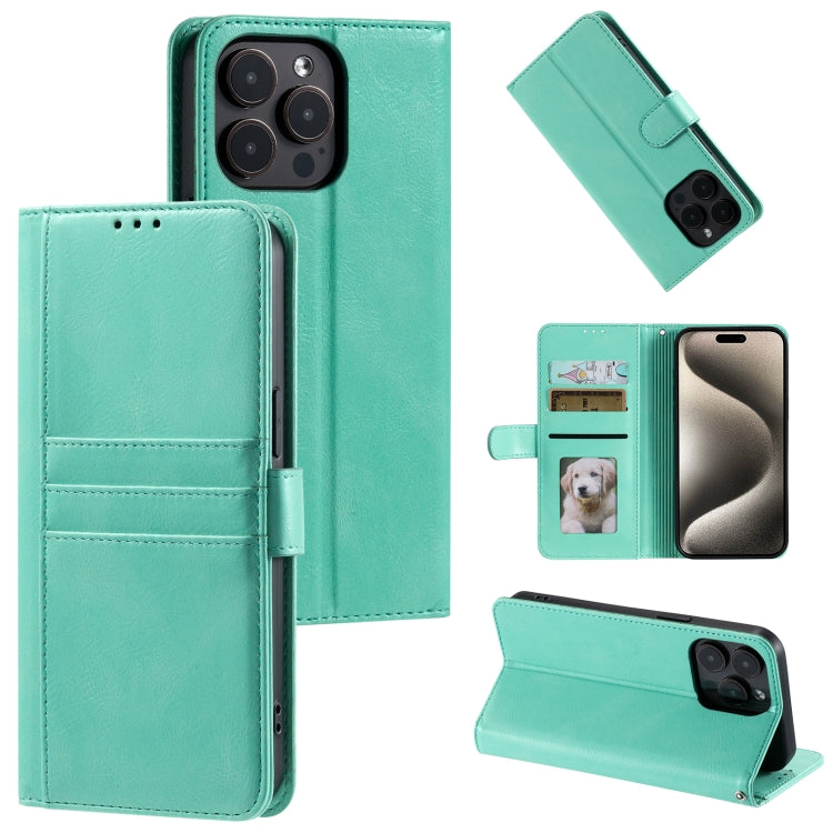 Simple 6-Card Wallet Leather Phone Case