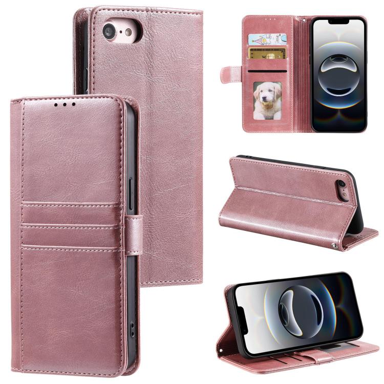 Simple 6-Card Wallet Leather Phone Case