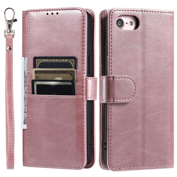 Simple 6-Card Wallet Leather Phone Case