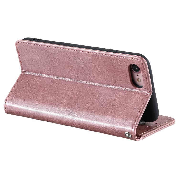 Simple 6-Card Wallet Leather Phone Case