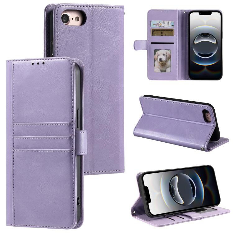 Simple 6-Card Wallet Leather Phone Case