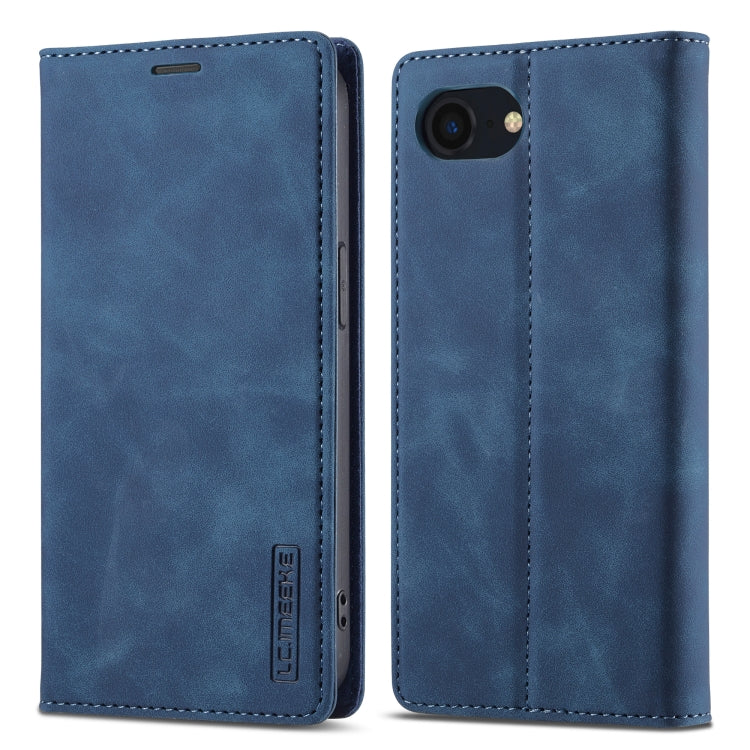 LC.IMEEKE Strong Magnetism Microfiber Leather Phone Case, For iPhone 16 Pro Max, For iPhone 16 Pro, For iPhone 16 Plus, For iPhone 16