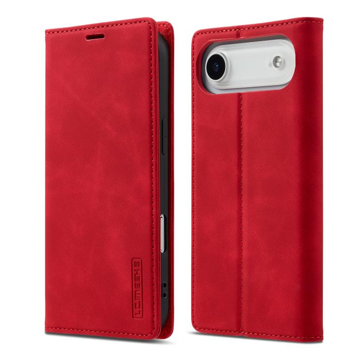 LC.IMEEKE Strong Magnetism Microfiber Leather Phone Case, iPhone 16e