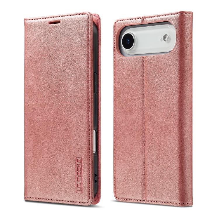 LC.IMEEKE Strong Magnetism Microfiber Leather Phone Case, iPhone 16e