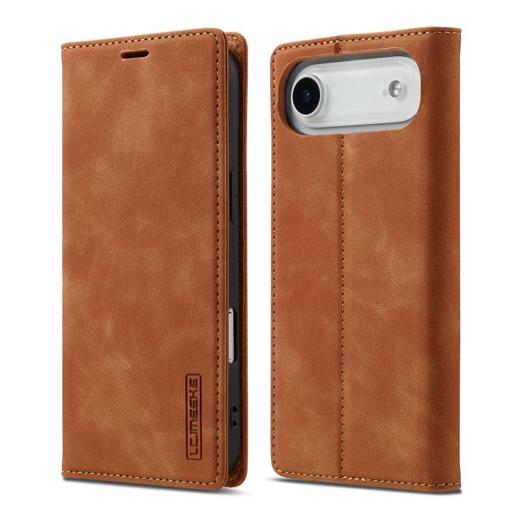 LC.IMEEKE Strong Magnetism Microfiber Leather Phone Case, iPhone 16e