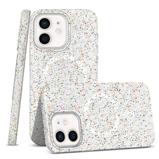 Colorful Frosted Magsafe PC Hybrid TPU Phone Case, For iPhone 12 / 12 Pro
