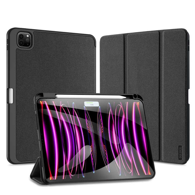 DUX DUCIS Domo Series Cloth Texture Magnetic Leather Tablet Case, For iPad Air 13 2024 / 2025, For iPad Pro 13 2024, For iPad Pro 11 2024