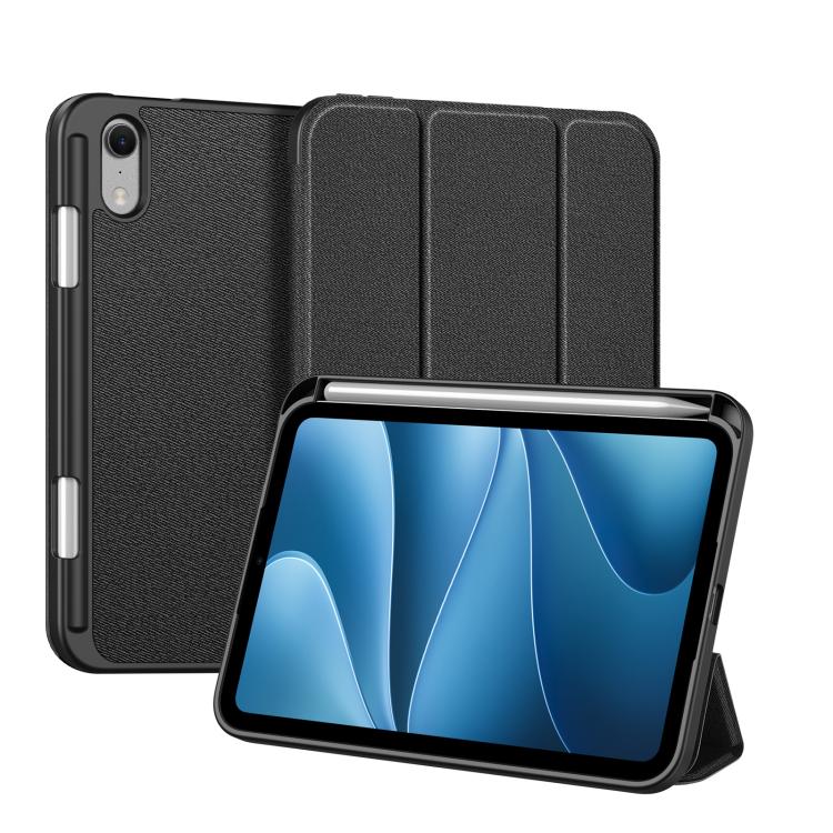 DUX DUCIS Domo Series Cloth Texture Magnetic Leather Tablet Case, For iPad Air 13 2024 / 2025, For iPad Pro 13 2024, For iPad Pro 11 2024
