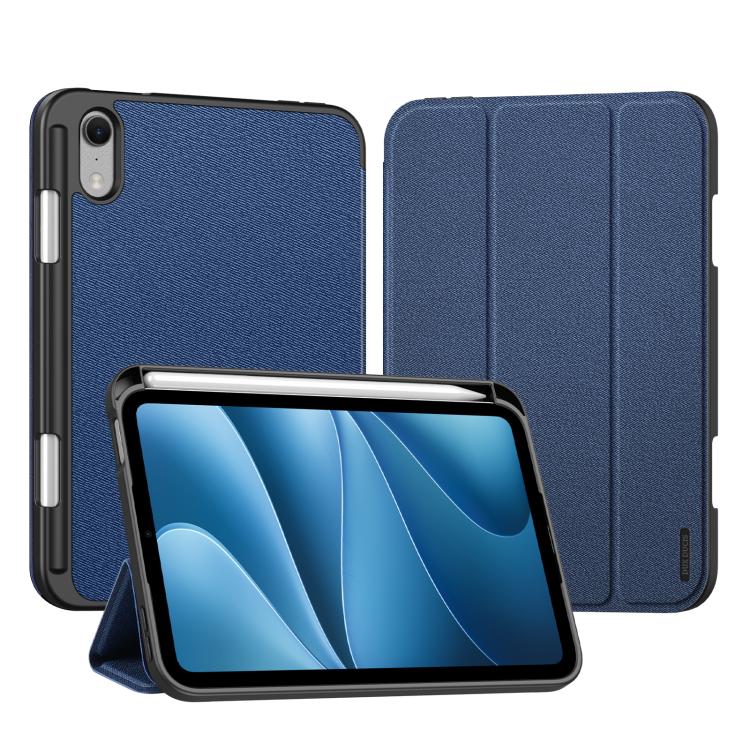 DUX DUCIS Domo Series Cloth Texture Magnetic Leather Tablet Case, For iPad Air 13 2024 / 2025, For iPad Pro 13 2024, For iPad Pro 11 2024