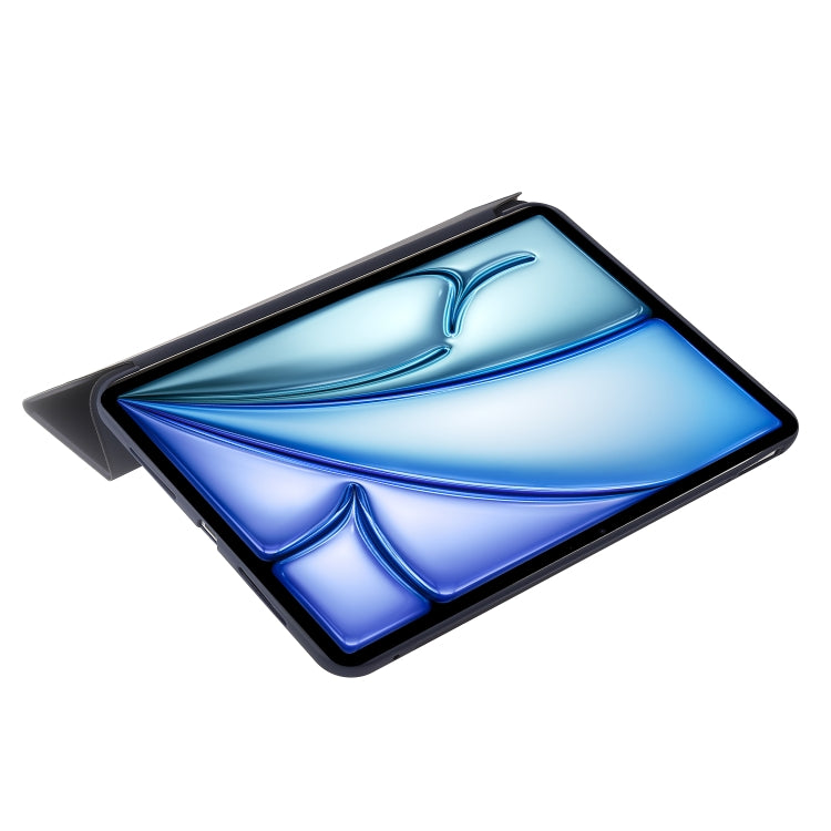 Three-fold Holder Flip Tablet Leather Case, For iPad Air 11 2025 / 2024, For iPad Air 13 2025 / 2024