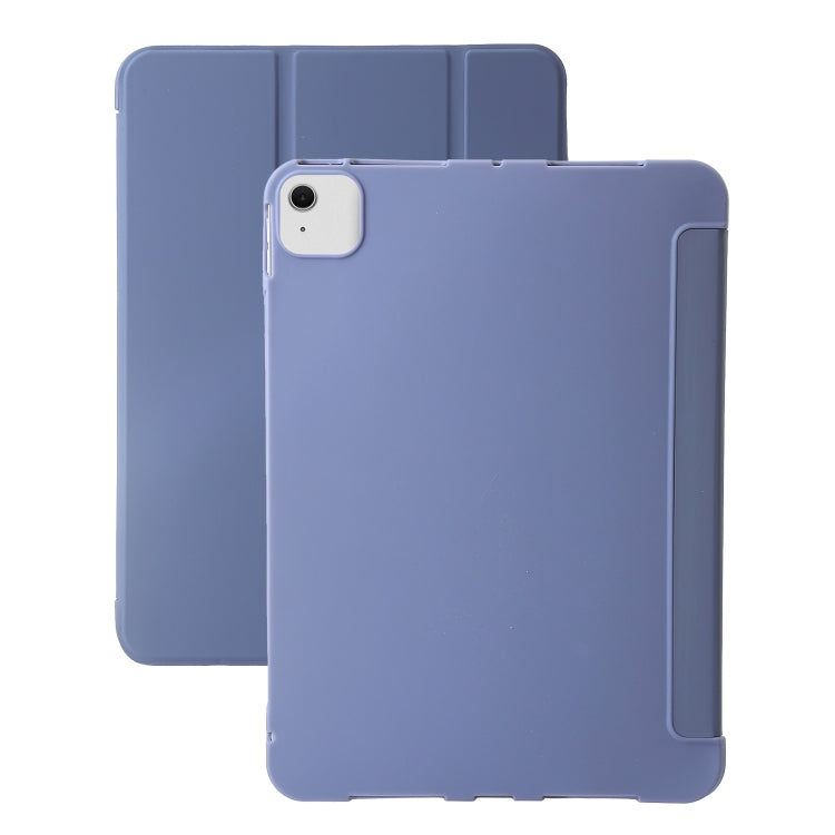Three-fold Holder Flip Tablet Leather Case, For iPad Air 11 2025 / 2024, For iPad Air 13 2025 / 2024