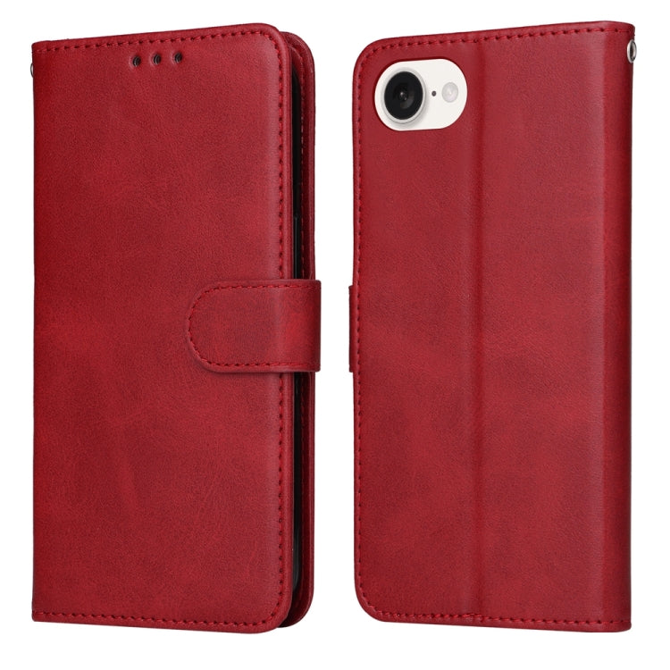 Classic Calf Texture Flip Leather Phone Case, For iPhone 17 Pro Max, For iPhone 17 Pro, For iPhone 17, For iPhone 17 Air