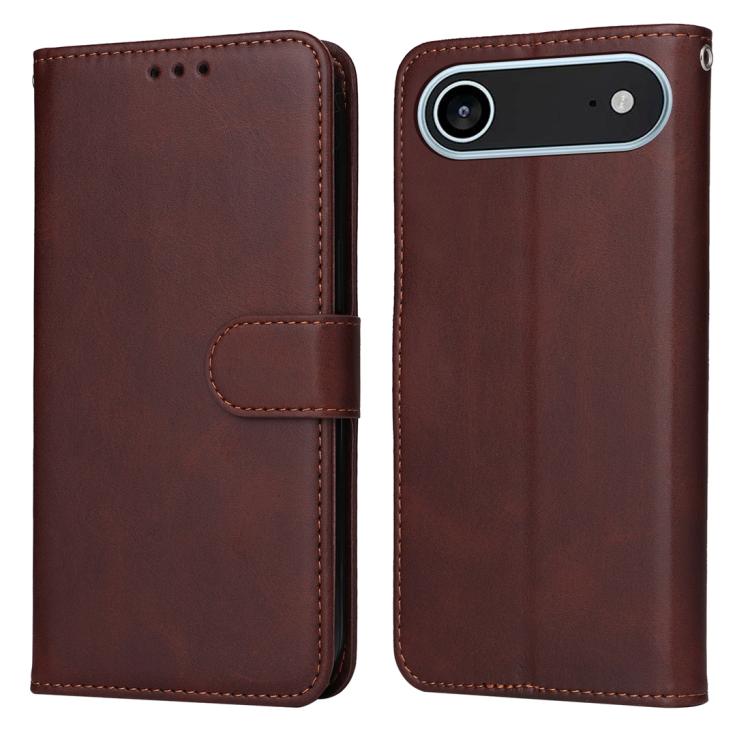 Classic Calf Texture Flip Leather Phone Case, For iPhone 16e, For iPhone 16 Pro Max, For iPhone 16 Pro, For iPhone 16 Plus