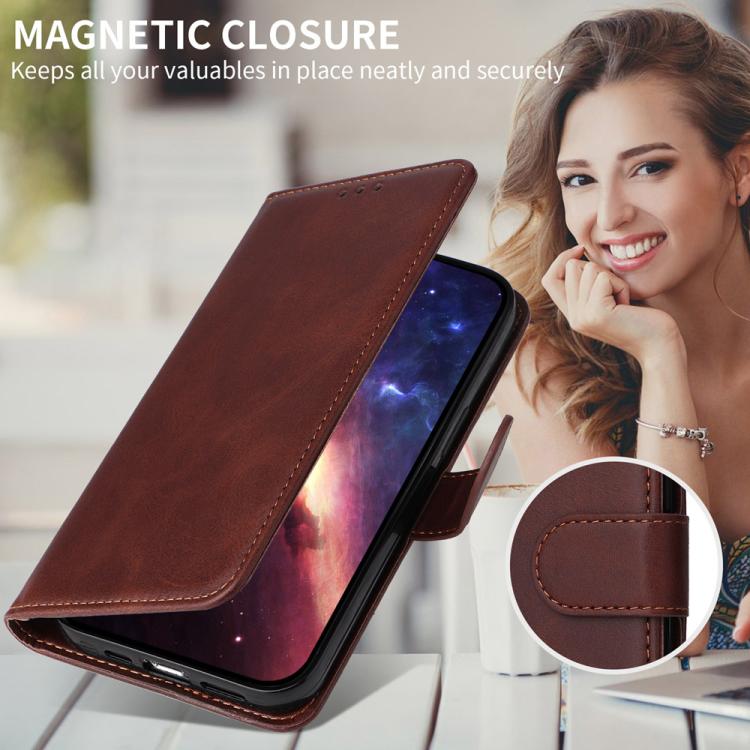 Classic Calf Texture Flip Leather Phone Case, For iPhone 16e, For iPhone 16 Pro Max, For iPhone 16 Pro, For iPhone 16 Plus