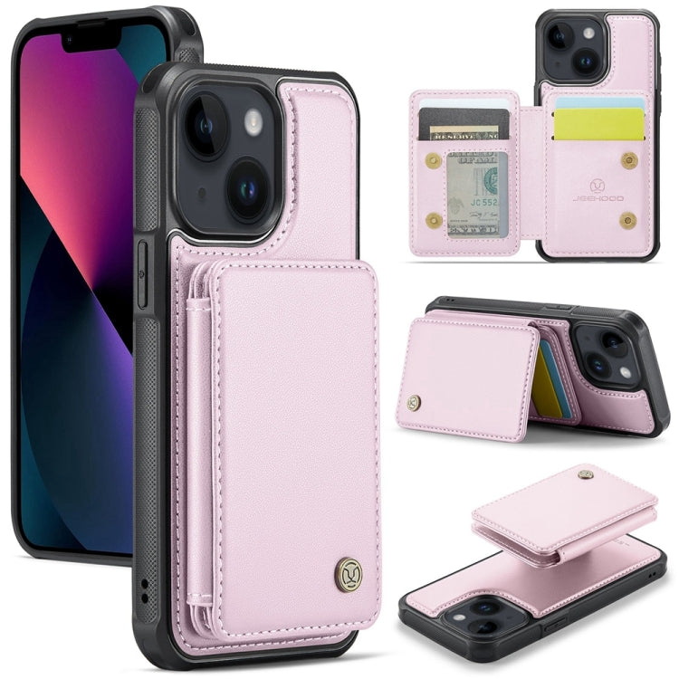 JEEHOOD J05 Business Magnetic Style RFID Leather Phone Case, For iPhone 12 / 12 Pro, For iPhone 12 Pro Max, For iPhone 11 Pro Max, For iPhone 11