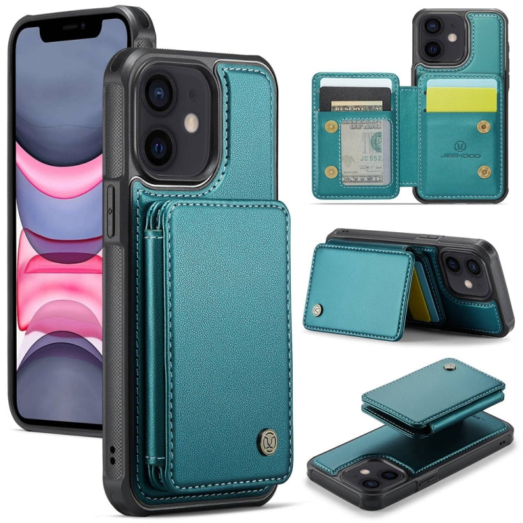 JEEHOOD J05 Business Magnetic Style RFID Leather Phone Case
