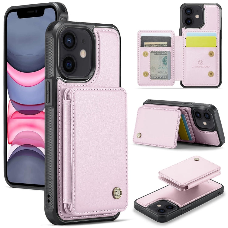 JEEHOOD J05 Business Magnetic Style RFID Leather Phone Case