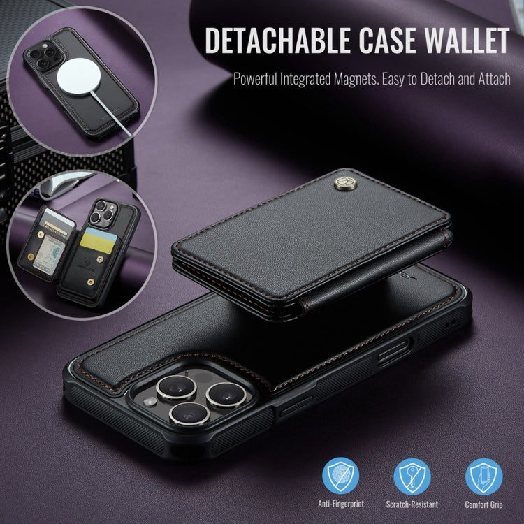 JEEHOOD J05 Business Magnetic Style RFID Leather Phone Case, For iPhone 16, For iPhone 15 Pro Max, For iPhone 15 Pro, For iPhone 15 Plus