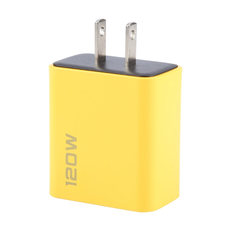 KO-71 120W Dual PD Type-C + Dual QC3.0 USB Multi Ports Charger, US Plug, EU Plug