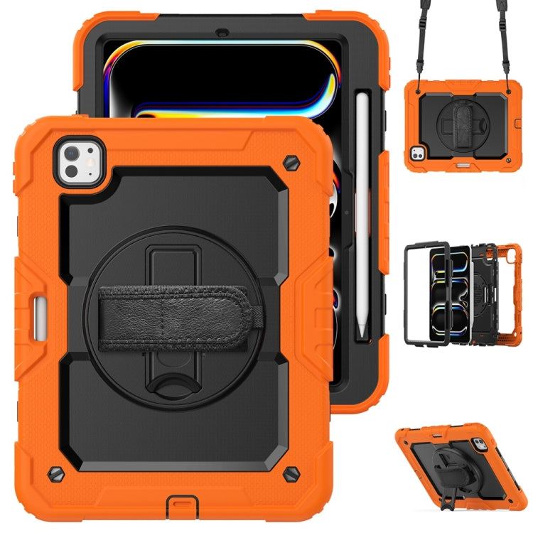 Silicone Hybrid PC Tablet Protective Case, For iPad Pro 11 2024