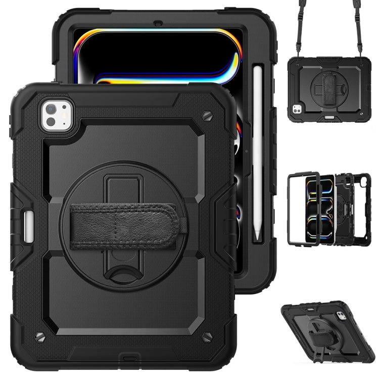 Silicone Hybrid PC Tablet Protective Case, For iPad Pro 11 2024