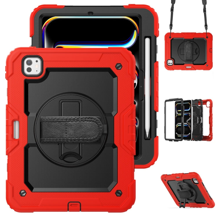 Silicone Hybrid PC Tablet Protective Case, For iPad Pro 11 2024