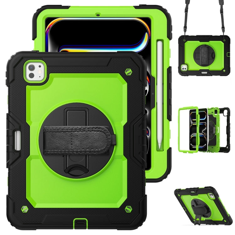Silicone Hybrid PC Tablet Protective Case, For iPad Pro 11 2024