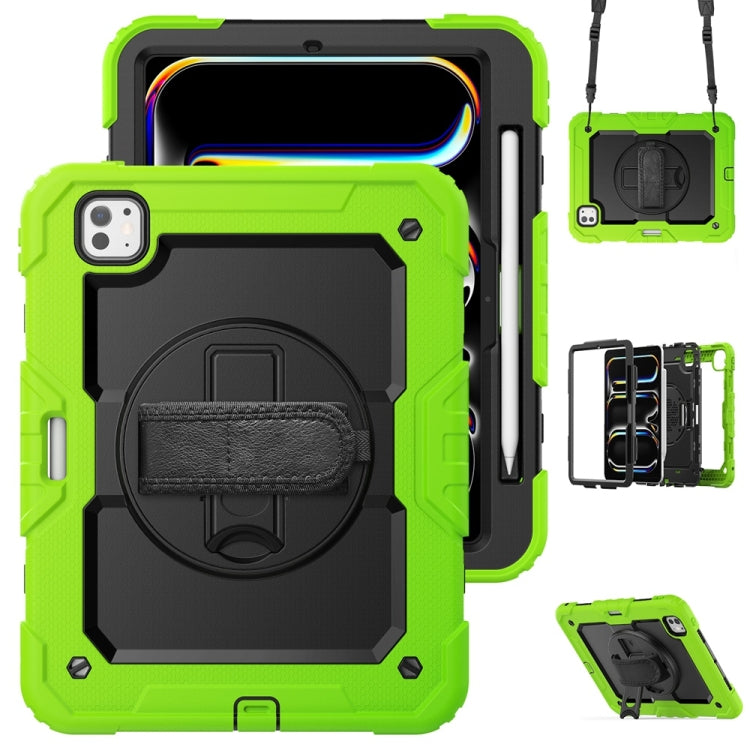 Silicone Hybrid PC Tablet Protective Case, For iPad Pro 11 2024