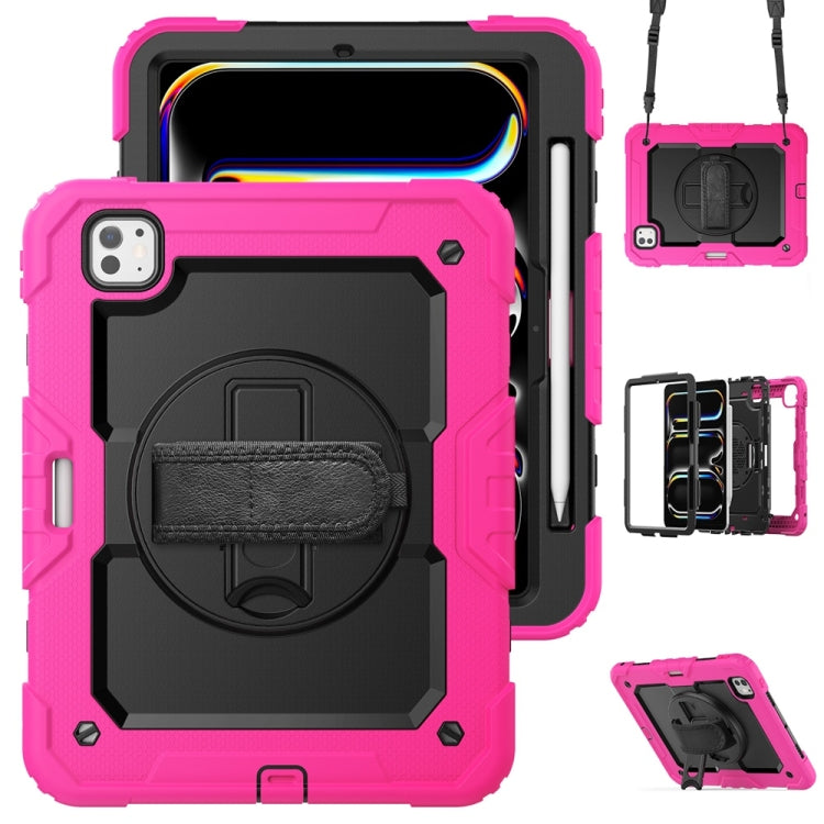 Silicone Hybrid PC Tablet Protective Case, For iPad Pro 11 2024