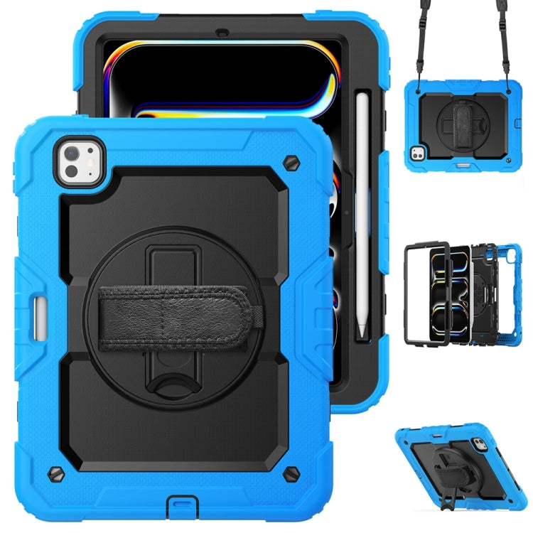 Silicone Hybrid PC Tablet Protective Case, For iPad Pro 11 2024