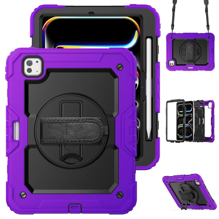 Silicone Hybrid PC Tablet Protective Case, For iPad Pro 11 2024